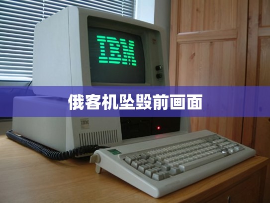 俄客机坠毁前画面