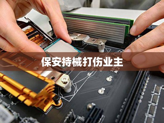 保安持械打伤业主