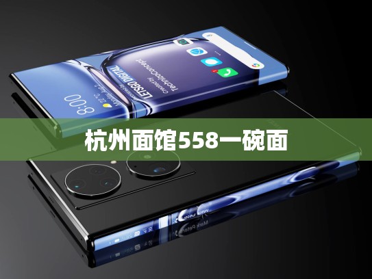 杭州面馆558一碗面