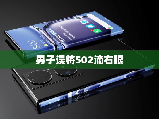 男子误将502滴右眼