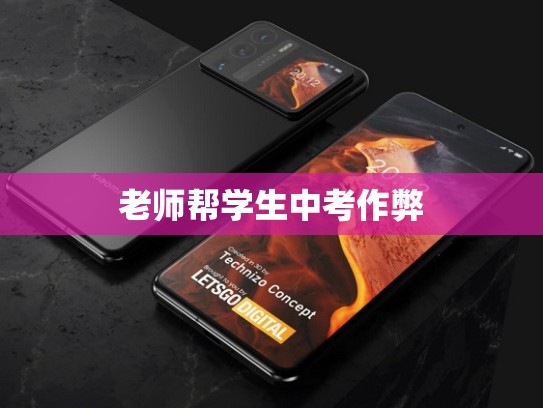 老师帮学生中考作弊