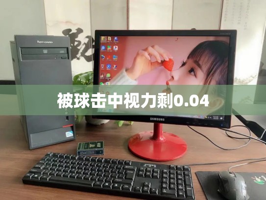被球击中视力剩0.04