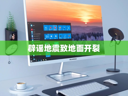 辟谣地震致地面开裂