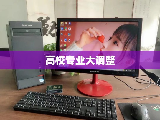 高校专业大调整