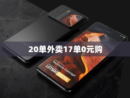 20单外卖17单0元购