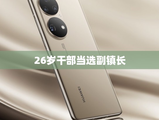 26岁干部当选副镇长